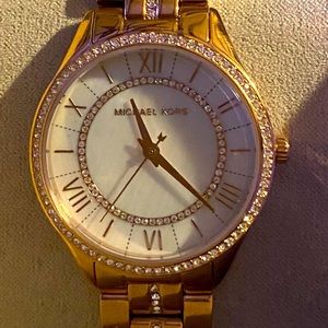 New MK Womens rose gold watch